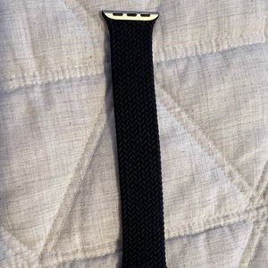 Apple Solo Loop Braided Size 5 40 mm Charcoal/Black